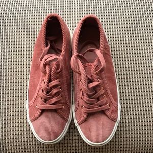 Corduroy Canvas Sneakers size 6